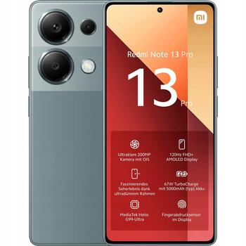 Xiaomi Redmi Note 13 Pro 8/256 GB zielony