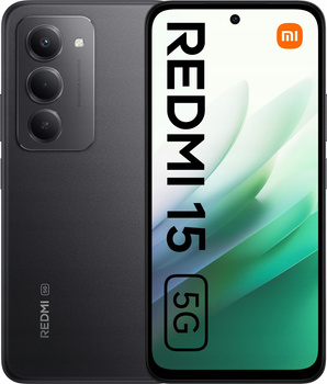 Xiaomi Redmi 15 5G 4/128 GB czarny