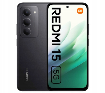 Xiaomi Redmi 15 5G 4/128 GB czarny