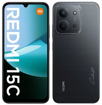 Xiaomi Redmi 15C 5G 4/256 GB czarny