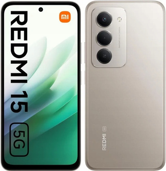 Xiaomi Redmi 15 5G 4/128 GB srebrny